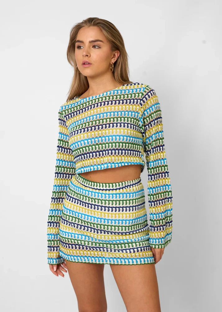 Javina | Retro Knit Set