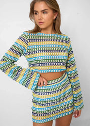 Javina | Retro Knit Set