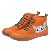 Pippa | Leather Ankle Boots for Cat Lovers