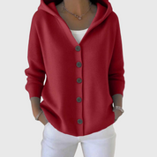 Lydia | Soft Knitted Cardigan With Hood