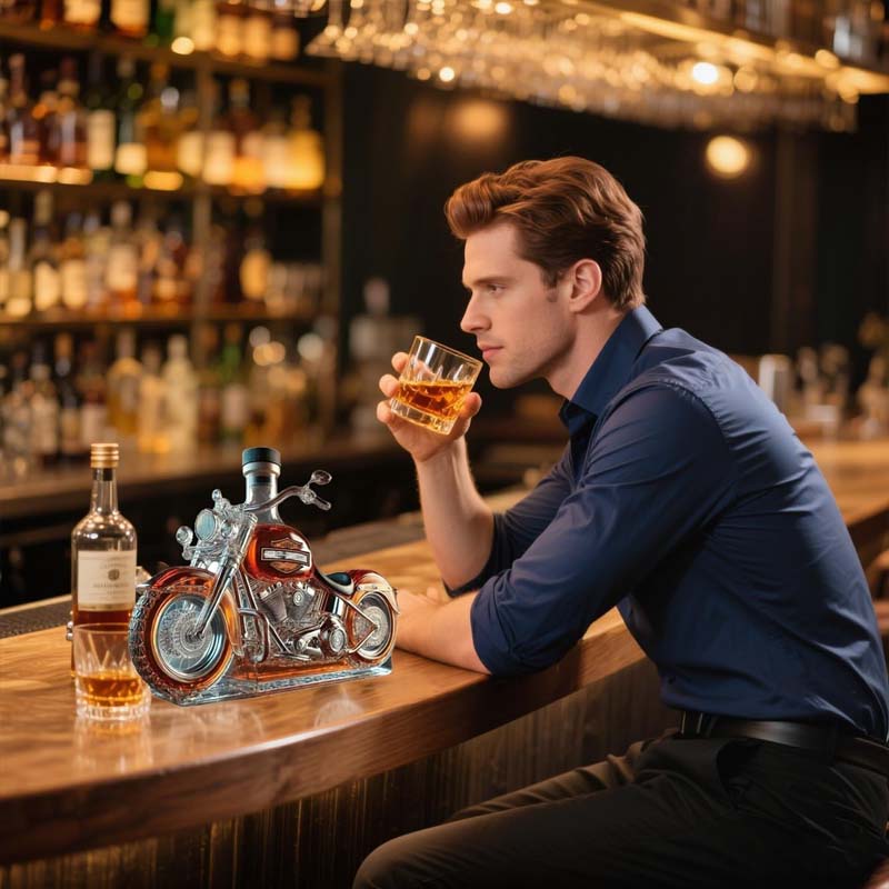 Limited Edition - Harley Davidson Whisky Bottle