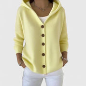 Lydia | Soft Knitted Cardigan With Hood