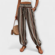 Scarlett | Ethnic Graphic Trousers