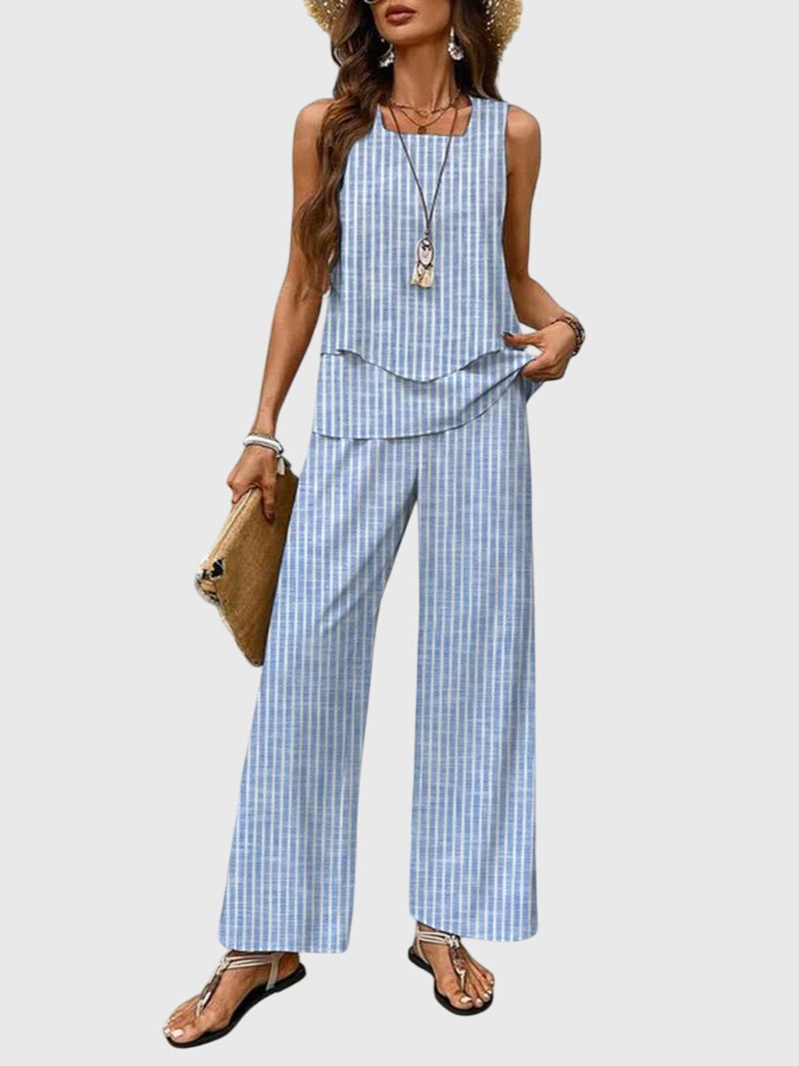 Brenda | Elegant 2-Piece Summer Set