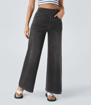 Eva | Comfortable & Stretch High-Waist Trousers