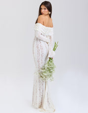 Arwen Lace | Off-Shoulder Maxi Dress