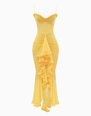 Soleil Ruffle | Maxi Dress