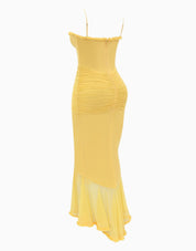 Soleil Ruffle | Maxi Dress