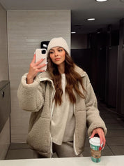 Kaja | Soft Teddy Coat