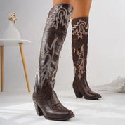 Amelia | Timeless Over-the-Knee Western Boots