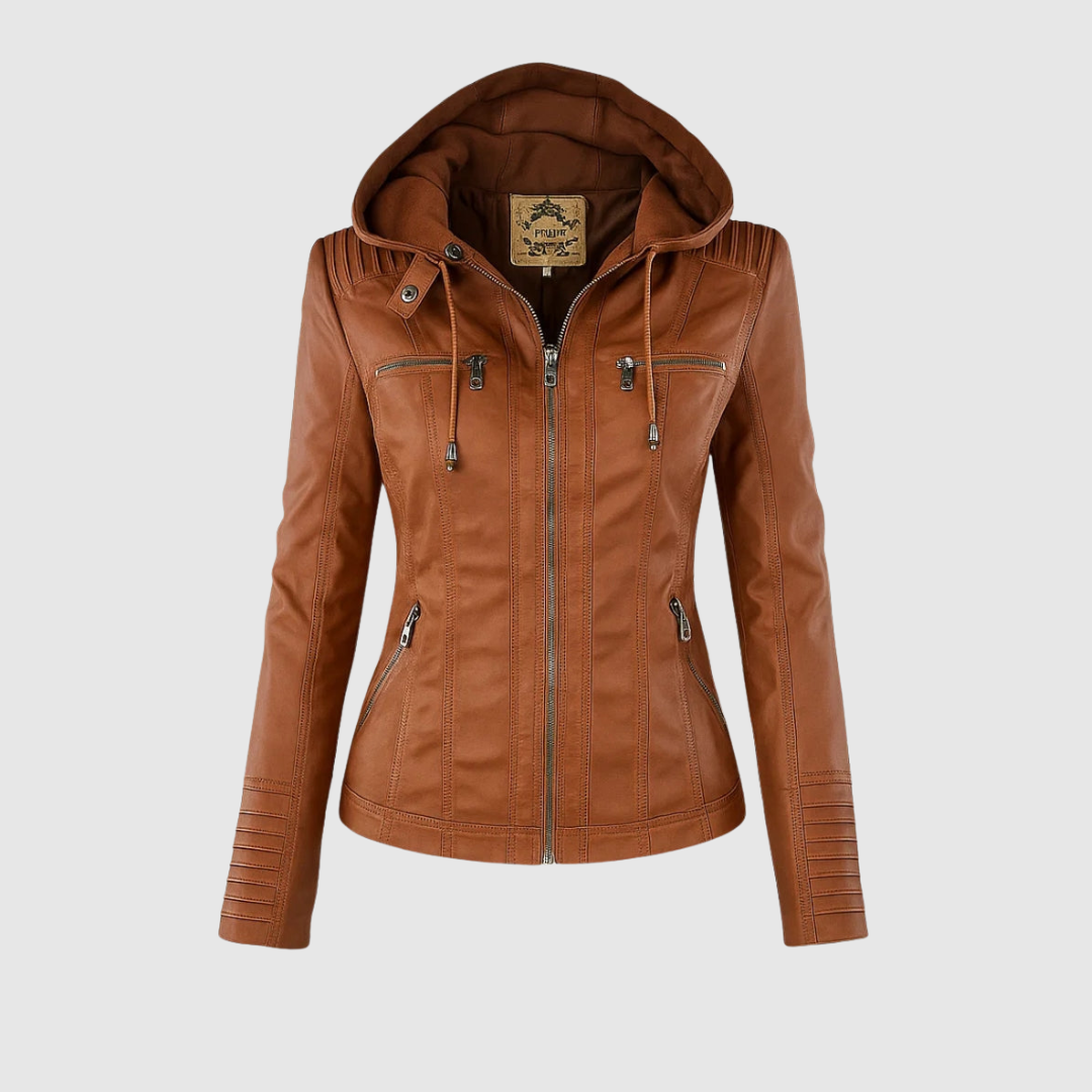 Sophie | Durable and Elegant Leather Jacket