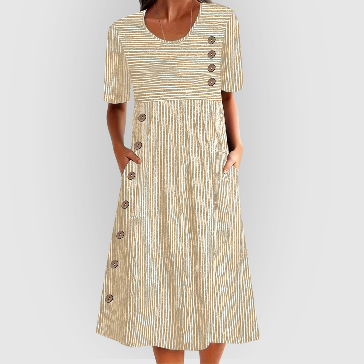 Emma | Striped Summer Dress