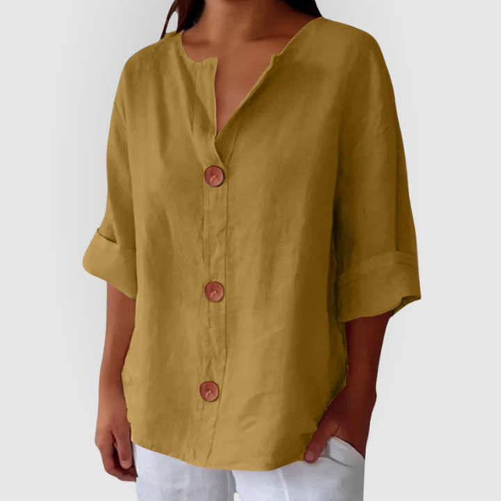 Caroline | Lightweight Linen Shirt
