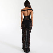 Isolde | Off-Shoulder Maxi Dress