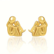 Poppy | Earrings with Dog Icon