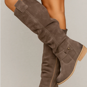 BelleAurine | Elegant Suede Boots
