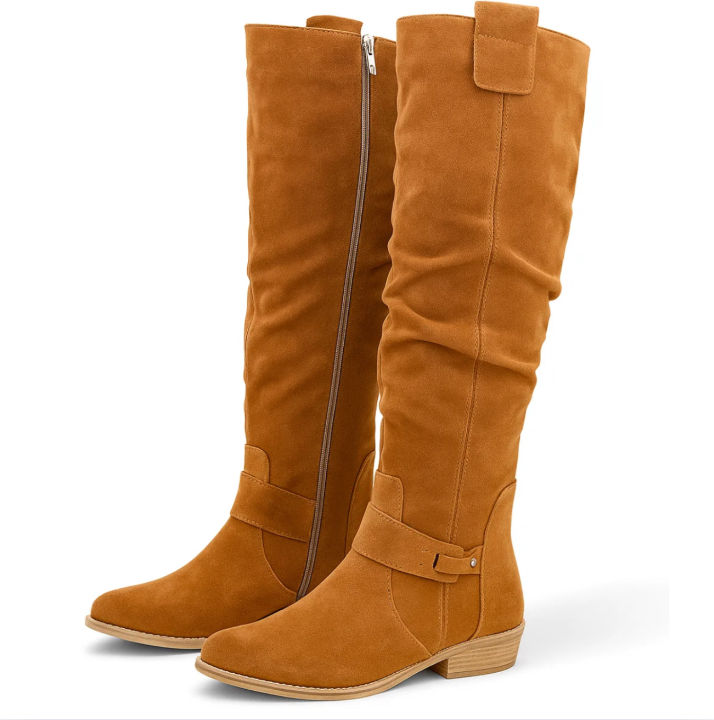 BelleAurine | Elegant Suede Boots