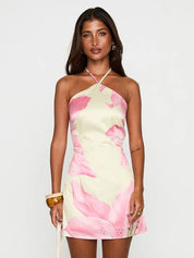 Elanora | Elegant Halter Dress