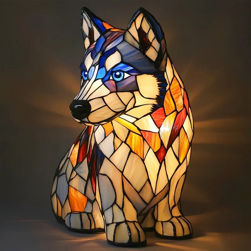 Crystal – Husky Glacier Eye Lamp