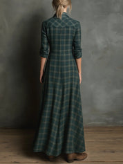Grace | Single-Breasted Maxi Dress