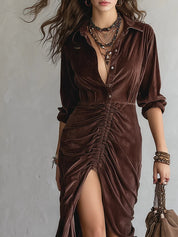 Freya | Vintage Midi Dress