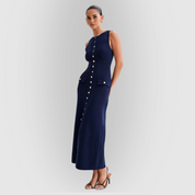 Mayfair Grace | Sleeveless Midi Dress