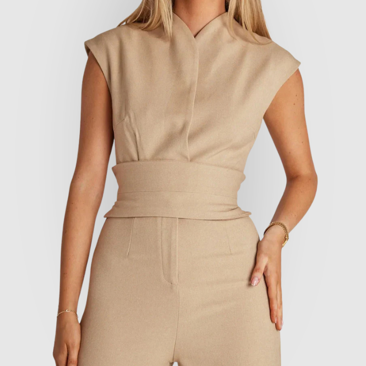 Olivia | Sleeveless Jumpsuit