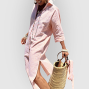 Sophia | Elegant Shirt Dress