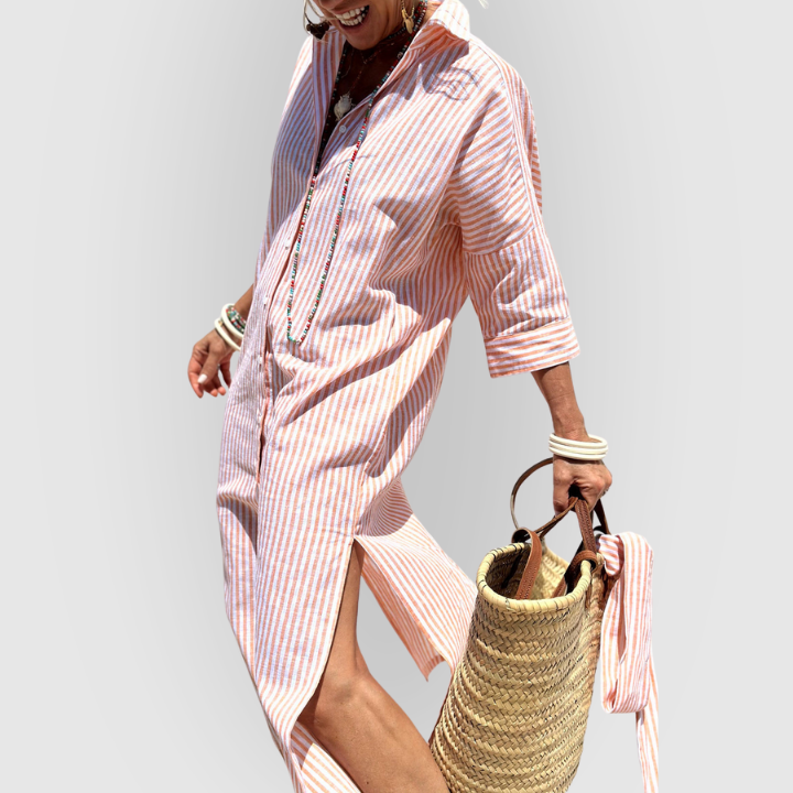 Sophia | Elegant Shirt Dress
