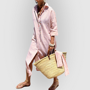 Sophia | Elegant Shirt Dress