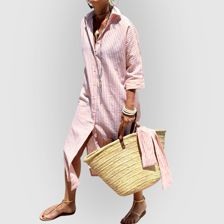 Sophia | Elegant Shirt Dress
