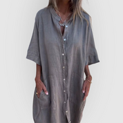 Yara | Ibiza Style Shirt Dress