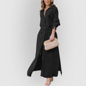 Jada | Linen Maxi Dress