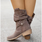Patricia | Relaxed Suede Ankle Boots