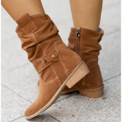 Patricia | Relaxed Suede Ankle Boots