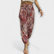 Scarlett | Ethnic Graphic Trousers
