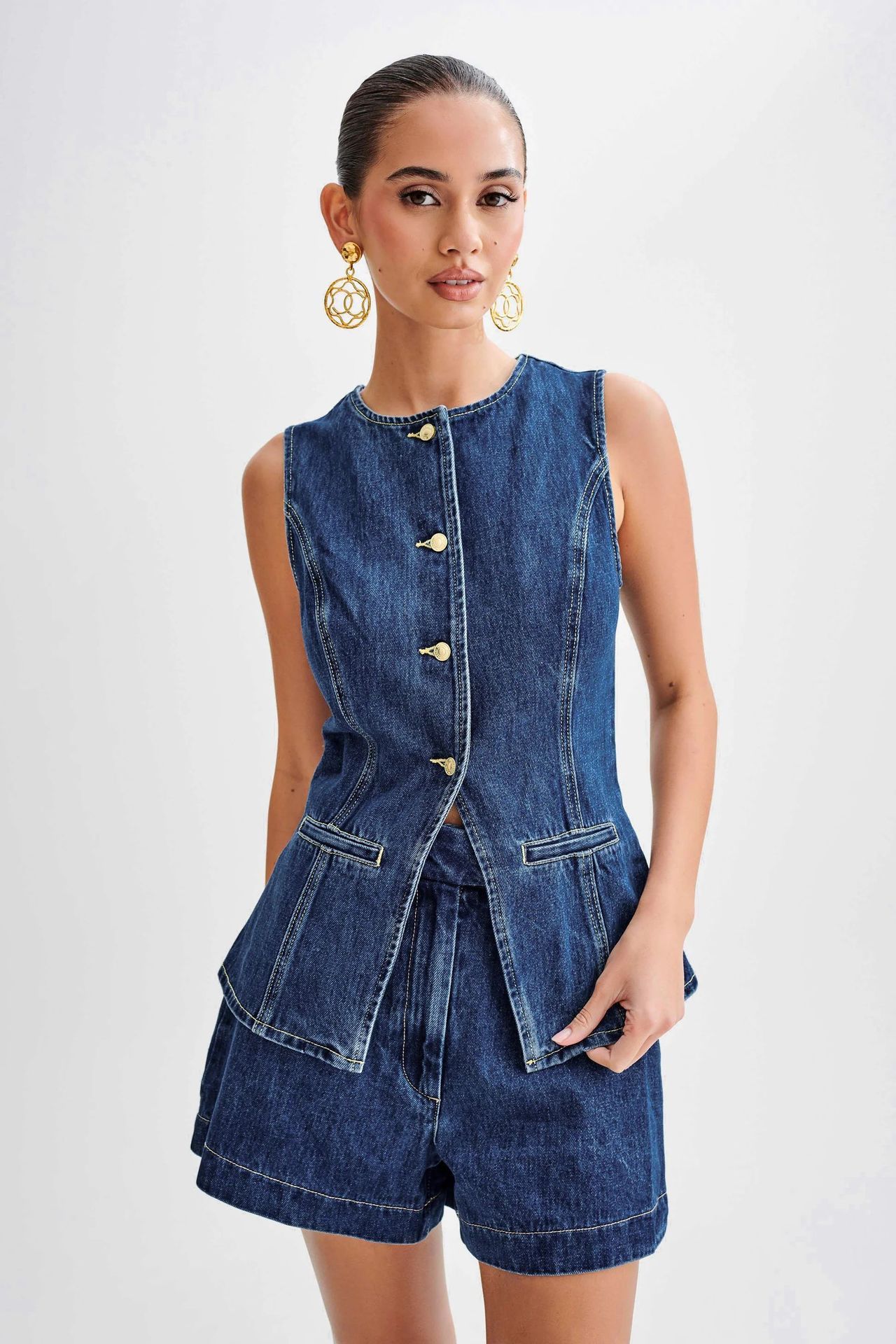 Denise | Denim Set