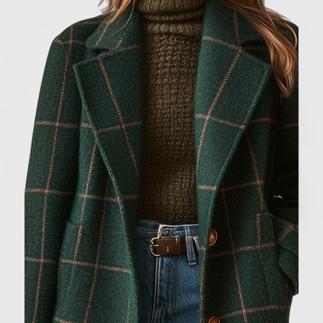 Sally | Classic Check Coat