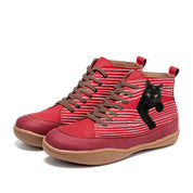Jenna | Leather Ankle Boots for Cat Lovers