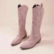 Evie | Embroidered Western Style Boots